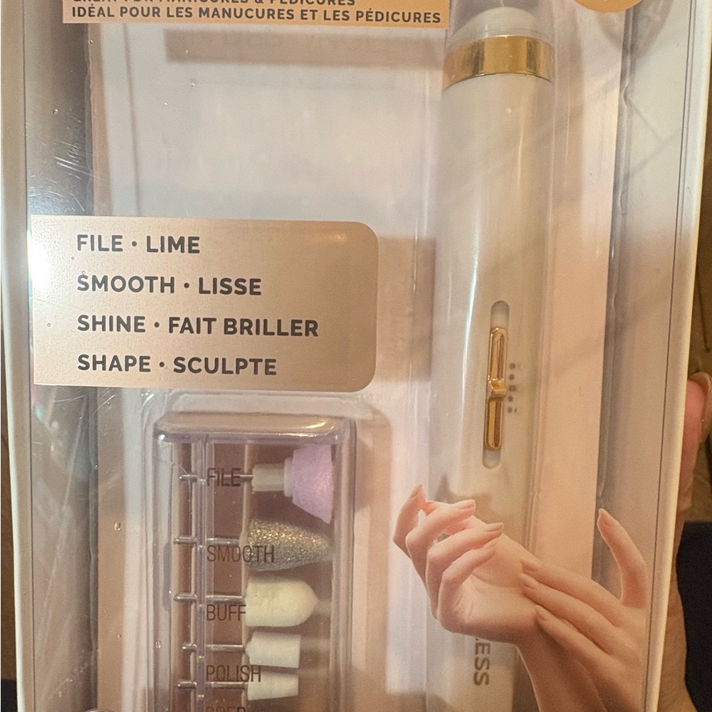 Manicure and pedicure set